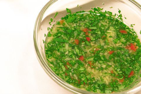 Соус имбирный для устриц