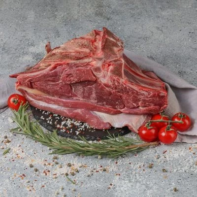 Говядина толстый край на кости из мяса молодого бычка ~950г-0}