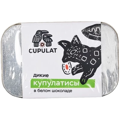 Драже шоколадное мякоть купуасу в белом шоколаде Cupulat 40г-1}