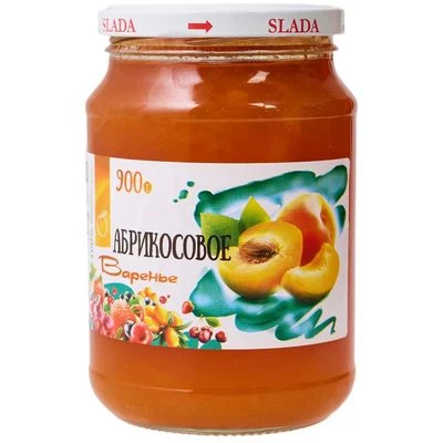 Варенье Абрикосовое Слада 900г-0}
