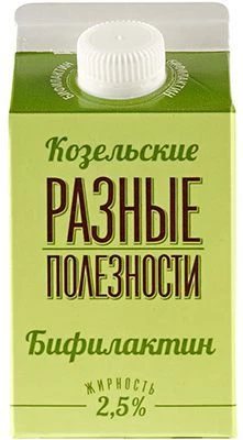 Бифилактин 2.5% жир. продукт кисломолочный 450г -0}