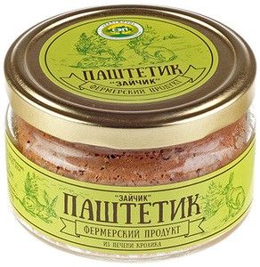 Паштет печеночный Зайчик 200г