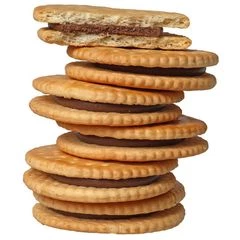 Печенье-сэндвич Papadopoulos с шоколадным кремом Рондо Греция 250г