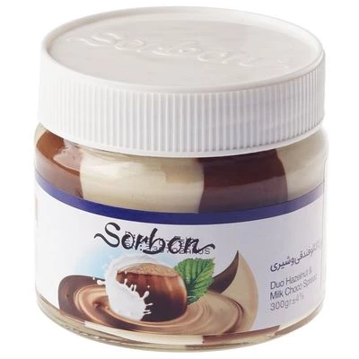 Ореховая паста с темным и белым шоколадом 300г -0}