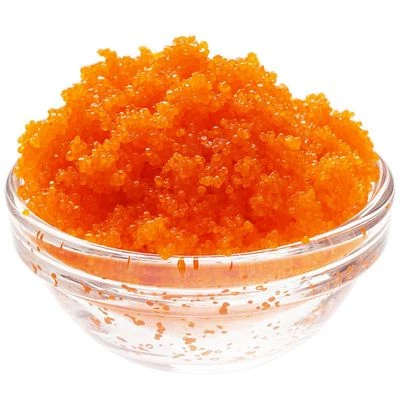 Икра оранжевая сельди тихоокеанской и икра мойвы Масаго Маки Плюс замороженная 500г-0}