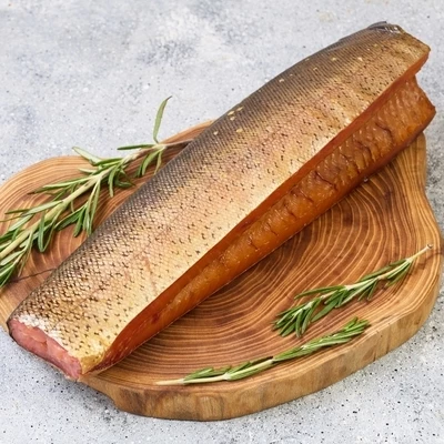 Форель без головы спинка холодного копчения ~1.5кг-1}