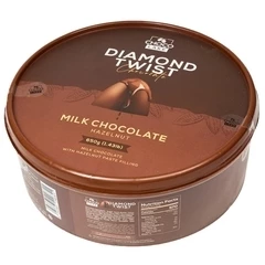 Конфеты из молочного шоколада с кремовой начинкой с фундуком Иордания 650г