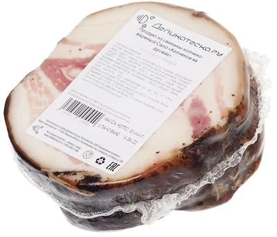 Сало копченое на дровах ~400г-1}