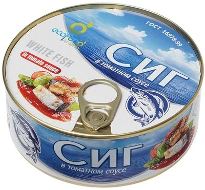 Сиг в томатном соусе 240г-0}