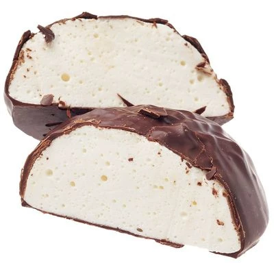 Зефир молочный в темном бельгийском шоколаде 60г-1}