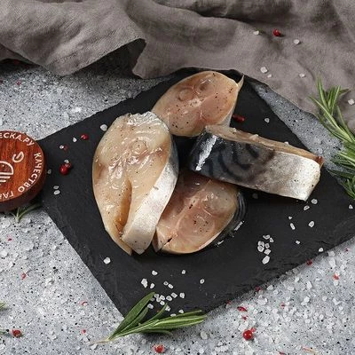Скумбрия кусочки в масле от Шефа 180/20г-0}