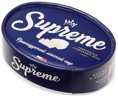 Сыр с белой плесенью мягкий 60% жир. Supreme 125г-0}