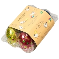 Шоколадные яйца Simon Coll из молочного шоколада Испания 150г