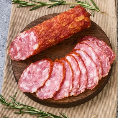 Колбаса салями Парма Деликатеска ~350г-1}