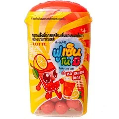 Резинка жевательная Fusen No Mi Лимонад Thai Lotte Тайланд 15г