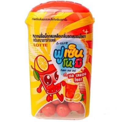Резинка жевательная Fusen No Mi Лимонад Thai Lotte Тайланд 15г-0}