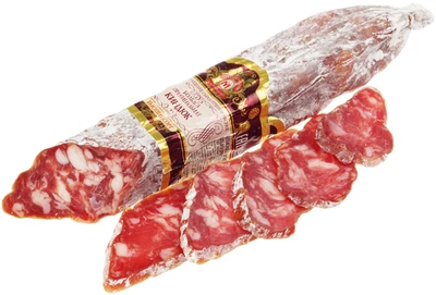 Колбаса оригинальная Киндюк Люкс ~350г-0}