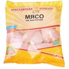 Мясо на косточке цыплят-бройлеров охлажденное Ярославский бройлер ~800г