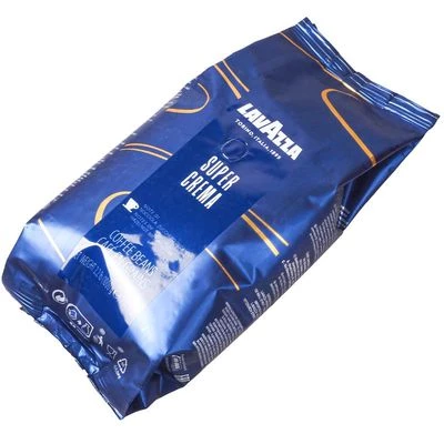 Кофе в зернах Lavazza Super Crema 1кг-1}