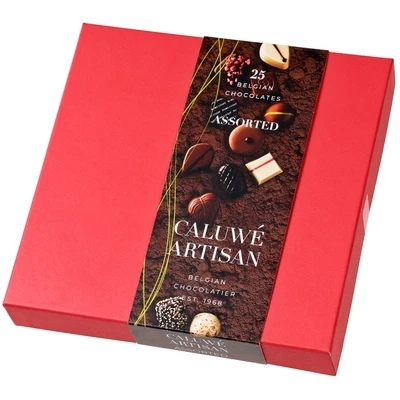 Конфеты шоколадные Ассорти Caluwe Artisan Бельгия 345г-1}