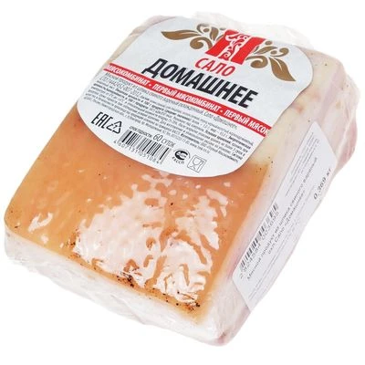 Сало Домашнее шпик свиной вареный ~300г-1}