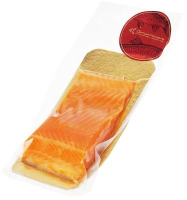 Кижуч холодного копчения филе-кусок 150г-1}