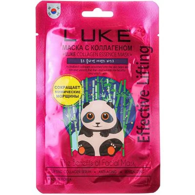 Маска для лица Hangwoong Luke Essence с коллагеном Корея 21г-0}