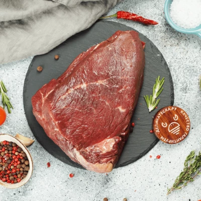 Огузок из мраморной говядины от Шефа ~800г-0}