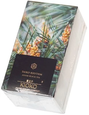 Чай черный индийский Ассам Kioko Taiko Rhythm 55г-1}