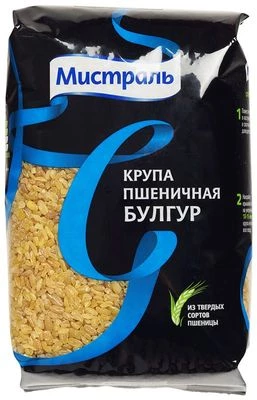 Крупа пшеничная из твердых сортов Булгур Мистраль 500г-0}