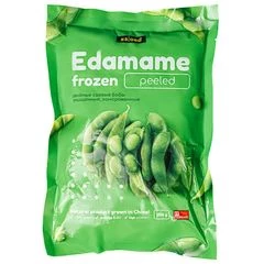 Бобы соевые зеленые Эдамаме очищенные 250г