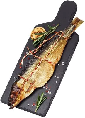 Сельдь тихоокеанская горячего копчения ~350г-0}