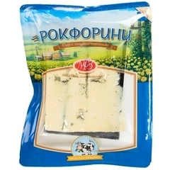 Сыр Горгонзола с голубой плесенью Рокфорини 50% жир. 100г