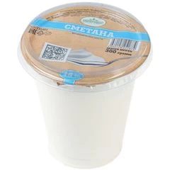 Сметана 15% жир. Мичурино молоко 300г