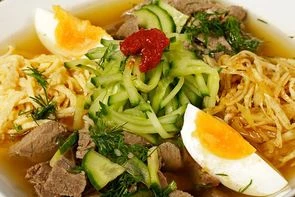 Кукси - корейская окрошка