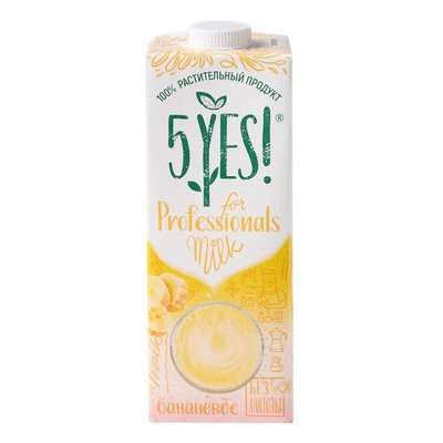 Напиток соевый с бананом 5Yes! For Professionals 1л-0}