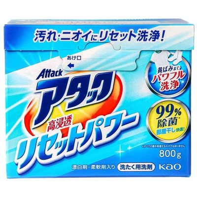 Стиральный порошок Attack High Penetration Reset Япония 800г-1}