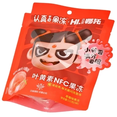 Желе из сока Nfc Dha лютеин со вкусом клубники Китай 115г-1}