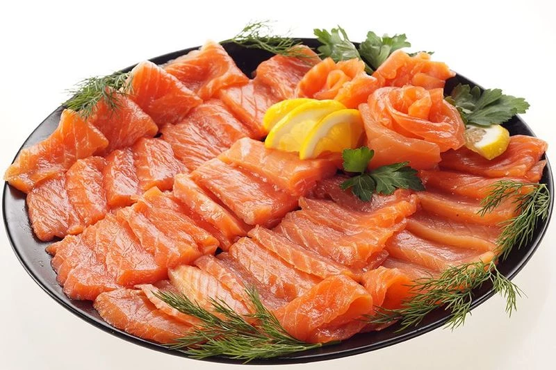 Солим красную рыбу