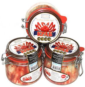 Мясо краба Королевский Люкс 600г