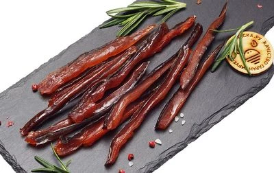 Горбуша вяленая рыбные палочки 50г-0}