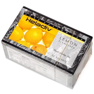 Чай черный ароматизированный Heladiv Lemon Шри-Ланка 50г-0}