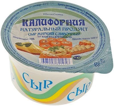 Сыр Калифорния 60% жир., 180г-0}