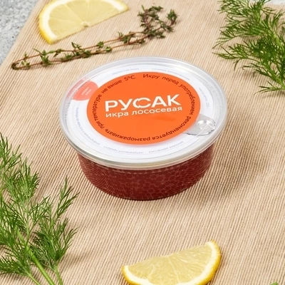 Икра красная нерки замороженная без консервантов 200г-0}