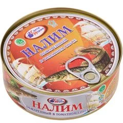 Налим обжаренный в томатном соусе  Санта Мария  230г