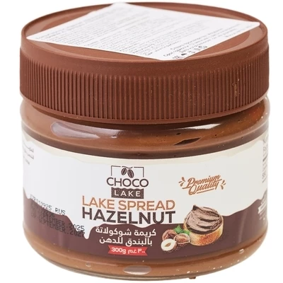 Шоколадная паста с кремом из фундука Choco Lake Иордания 300г-0}