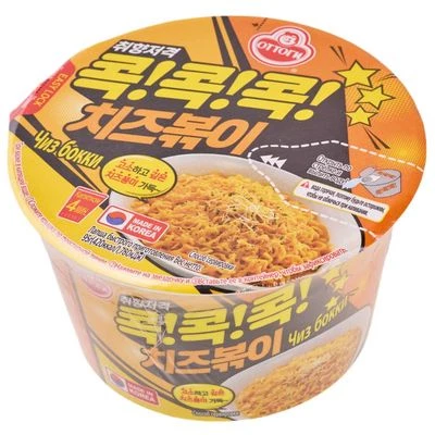 Лапша быстрого приготовления Чизбокки Корея 95г-0}