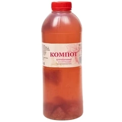 Компот Домашний клубничный 1л 