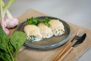 Рулетики из курицы