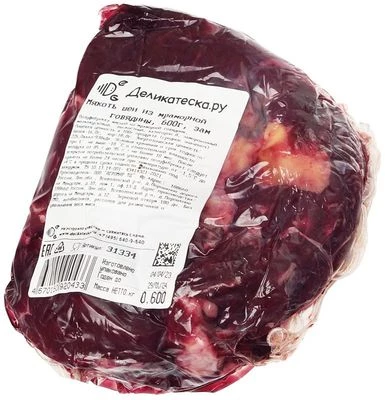 Мякоть шеи из мраморной говядины ~600г-1}